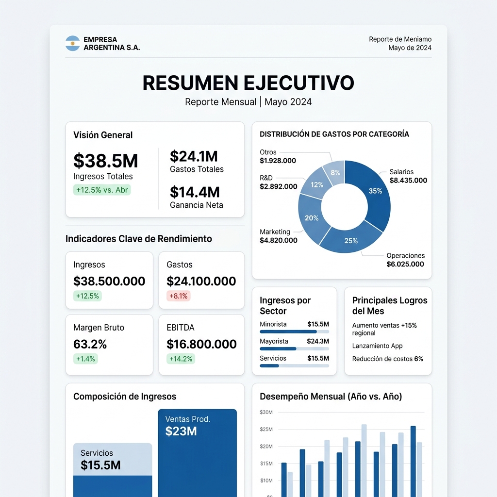 Reporte Ejecutivo con IA